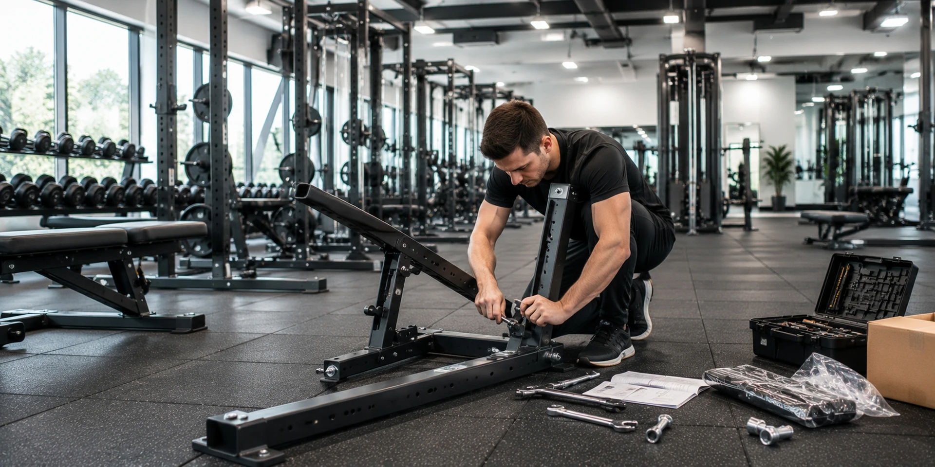 SMV Fitness gym facility