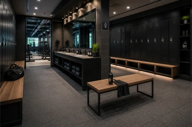 Locker Room & Amenities
